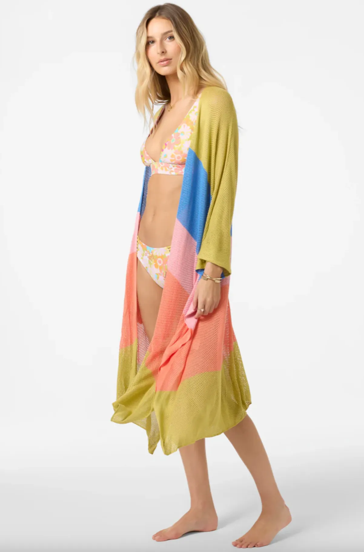 TYLER KIMONO DRESS (MUL)